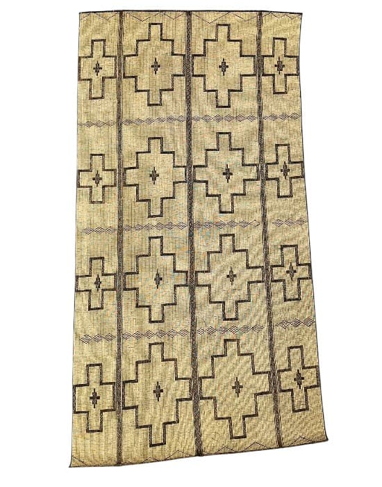 Turquoise Cross (Nt341) — Tuareg Mats Collection - Soufiane Zarib