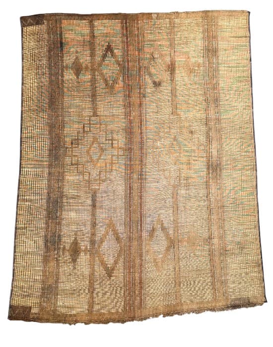 Nomad Weave Tuareg reed mat (Nt355) - Soufiane Zarib