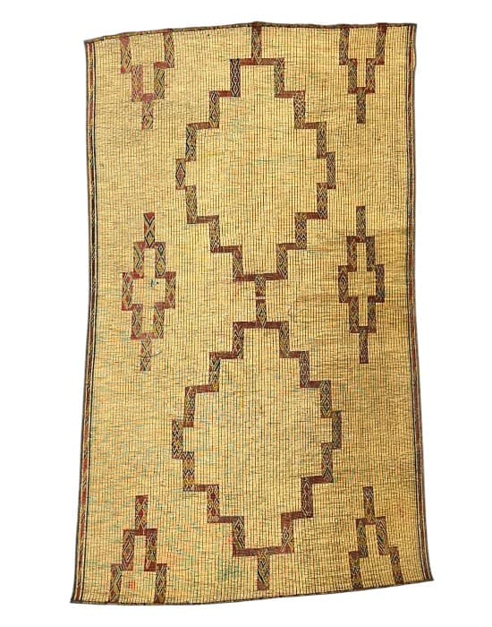 Central Diamond (Nt384) — Tuareg Mats Collection - Soufiane Zarib