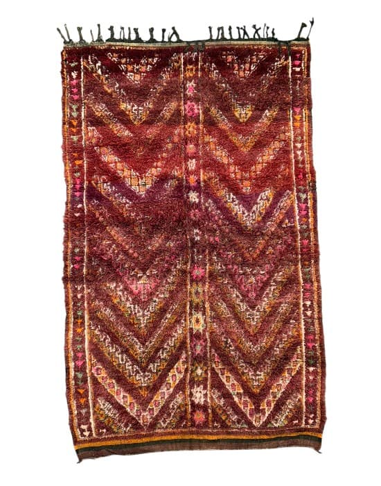 Amber Diamond vintage Moroccan rug (Kil4757) - Soufiane Zarib