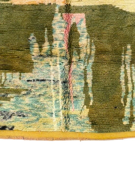 Close-up of Kil4852 showing the handwoven texture