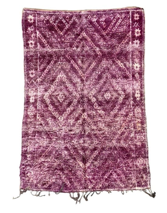Berry Mosaic vintage Moroccan rug (Kil4865) - Soufiane Zarib