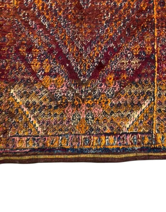 Close-up of Kil4958 showing the handwoven texture