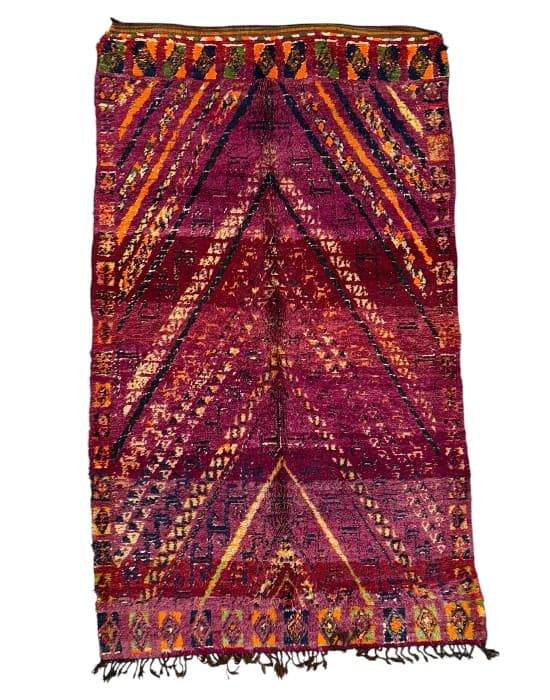 Magenta Crimson (Kil4962) — Vintage Rugs Collection - Soufiane Zarib